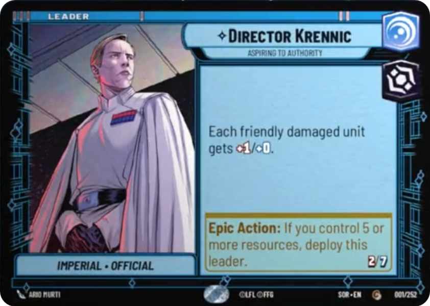 Leader - DIRECTOR KRENNIC - Unlimited Spark of Rebellion