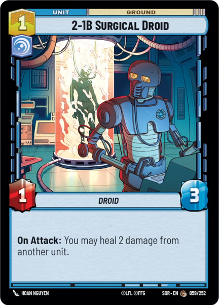 2-1B SURGICAL DROID - Unlimited Spark of Rebellion
