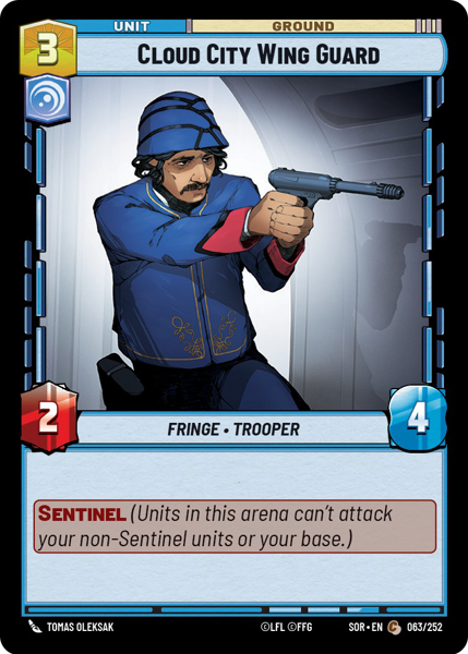 CLOUD CITY WING GUARD - Unlimited Spark of Rebellion
