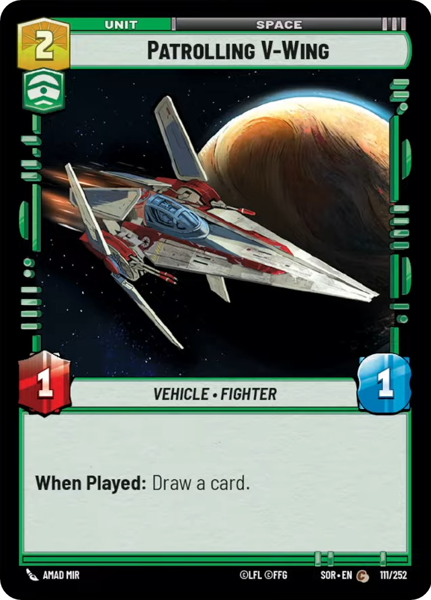 PATROLLING V-WING - Unlimited Spark of Rebellion