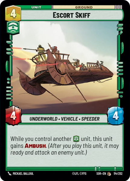 ESCORT SKIFF - Unlimited Spark of Rebellion