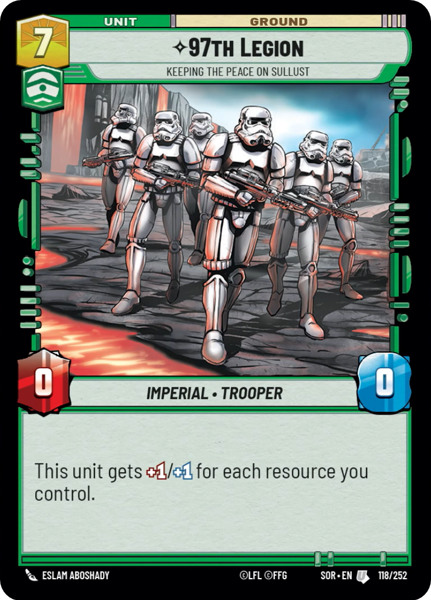 97th LEGION - Unlimited Spark of Rebellion