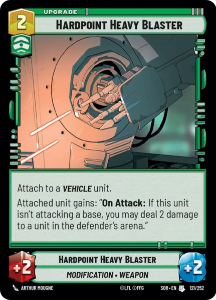 HARDPOINT HEAVY BLASTER - Unlimited Spark of Rebellion
