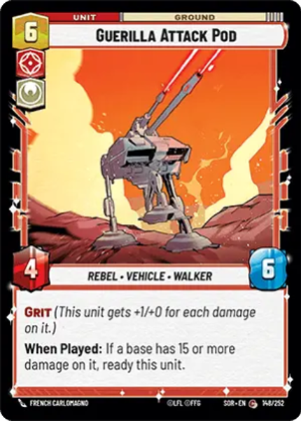 GUERILLA ATTACK POD - Unlimited Spark of Rebellion