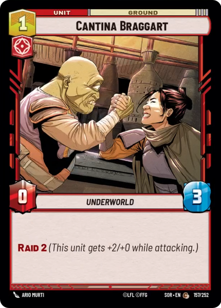 CANTINA BRAGGART - Unlimited Spark of Rebellion