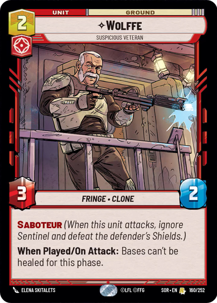 WOLFFE - Unlimited Spark of Rebellion