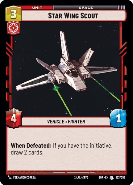 STAR WING SCOUT - Unlimited Spark of Rebellion