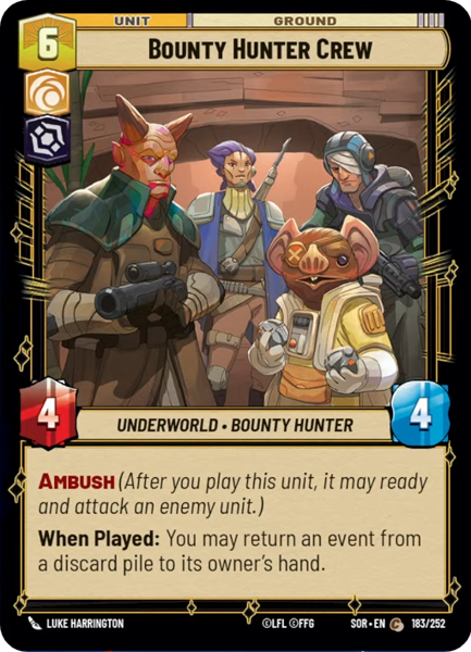 BOUNTY HUNTER CREW - Unlimited Spark of Rebellion