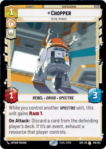 CHOPPER - Unlimited Spark of Rebellion