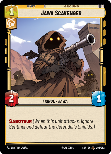 JAWA SCAVENGER - Unlimited Spark of Rebellion