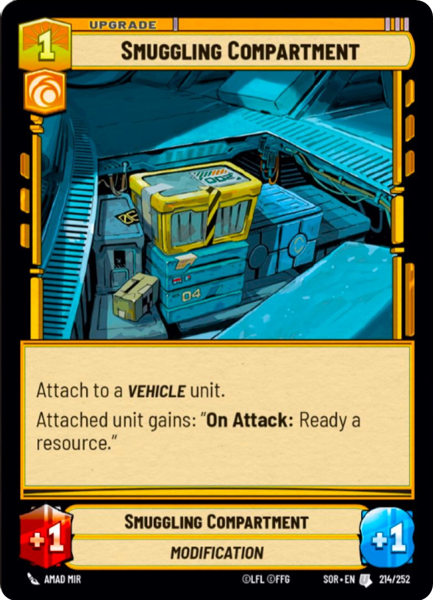 SMUGGLING COMPARTMENT - Unlimited Spark of Rebellion