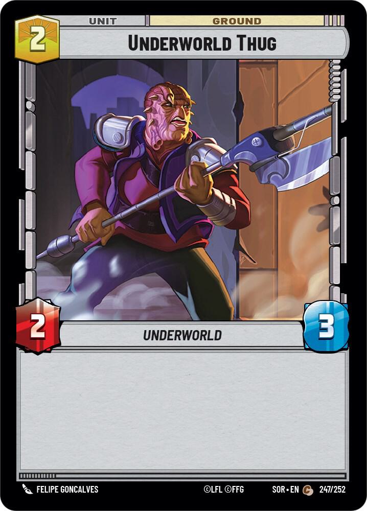 UNDERWORLD THUG - Unlimited Spark of Rebellion