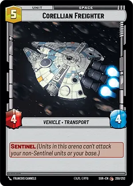 CORELLIAN FREIGHTER - Unlimited Spark of Rebellion