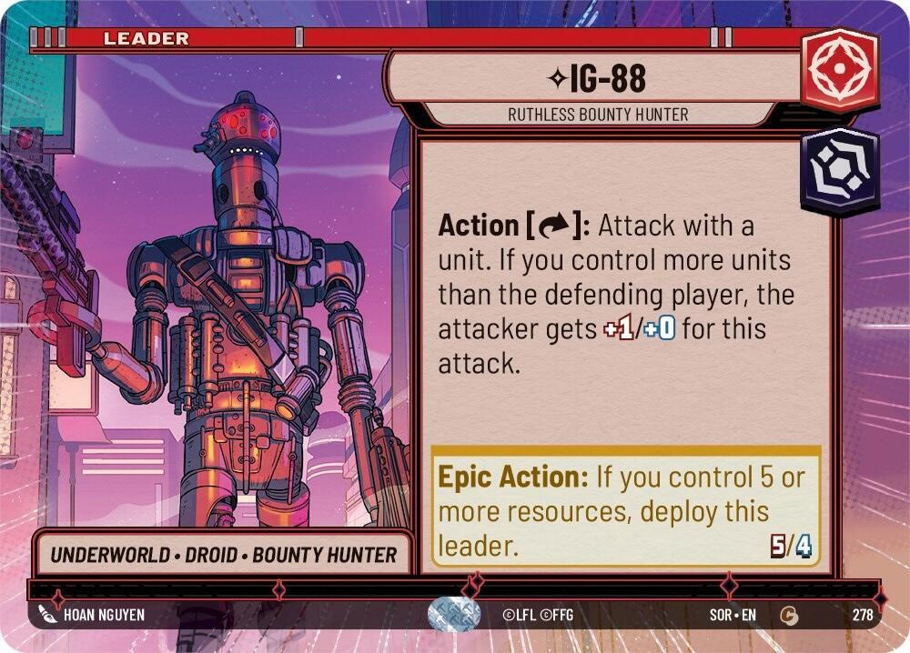 Hyperspace - Leader - IG-88 - Unlimited Spark of Rebellion