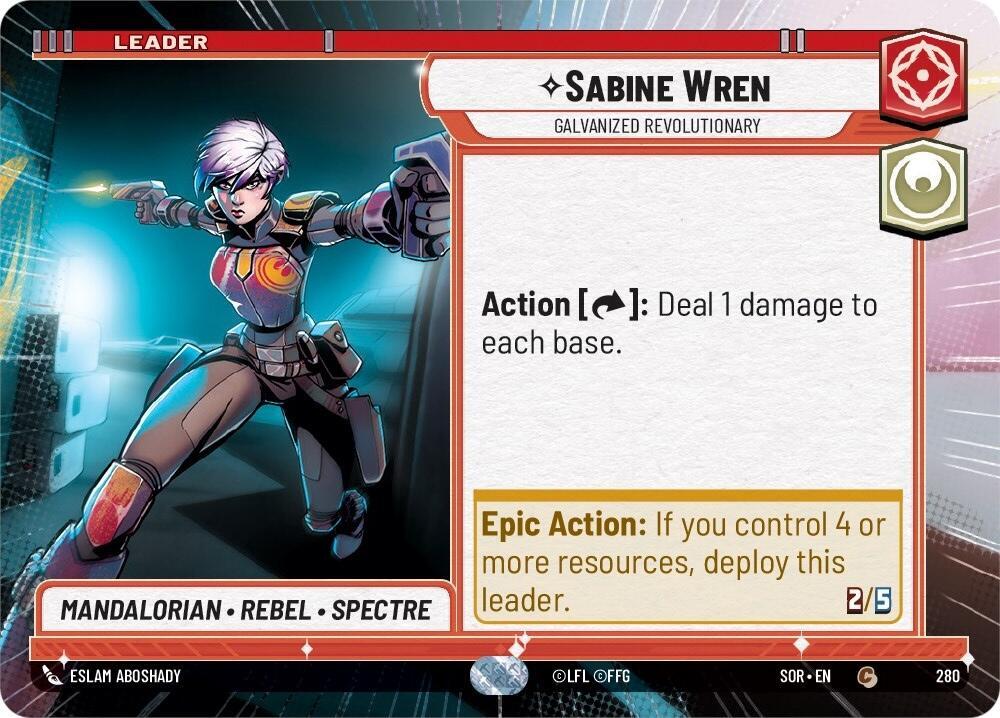 Hyperspace - Leader - SABINE WREN - Unlimited Spark of Rebellion