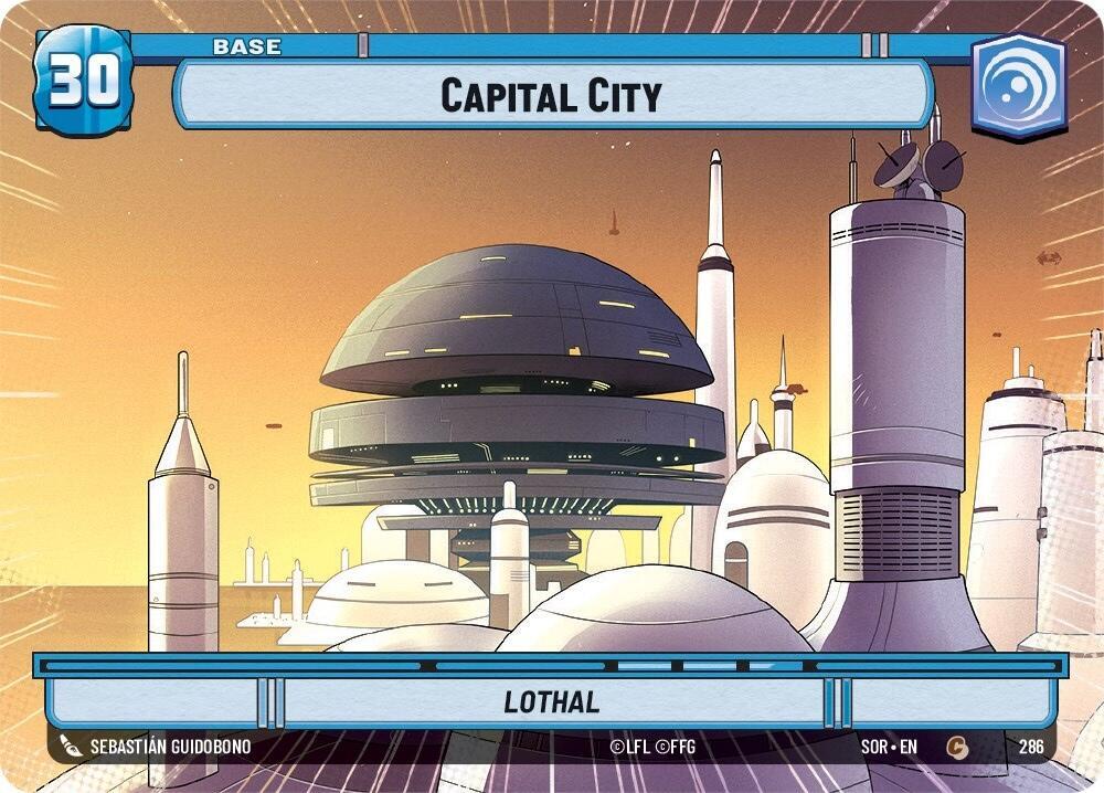 Hyperspace - Base - CAPITAL CITY/TOKEN UPGRADE - Unlimited Spark of Rebellion