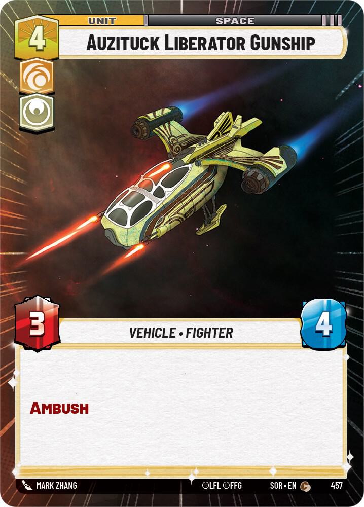 Hyperspace - AUZITUCK LIBERATOR GUNSHIP - Unlimited Spark of Rebellion