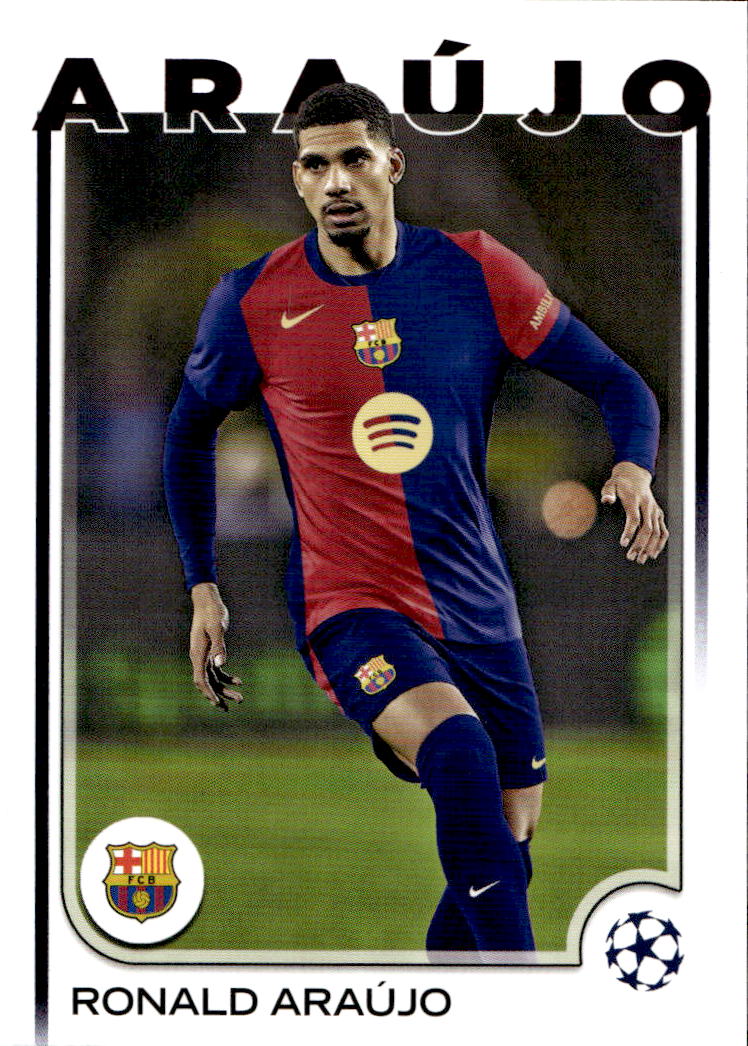 RONALD ARAUJO 24-25 Topps UEFA Club Competitions