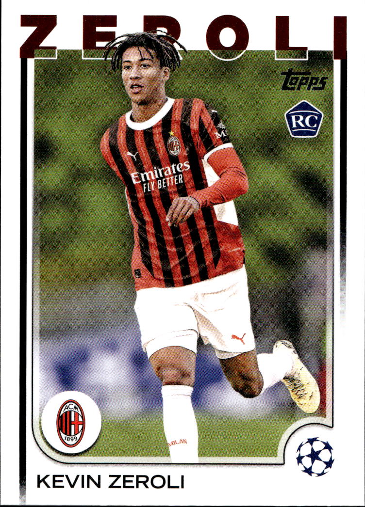 Rookie KEVIN ZEROLI 24-25 Topps UEFA Club Competitions