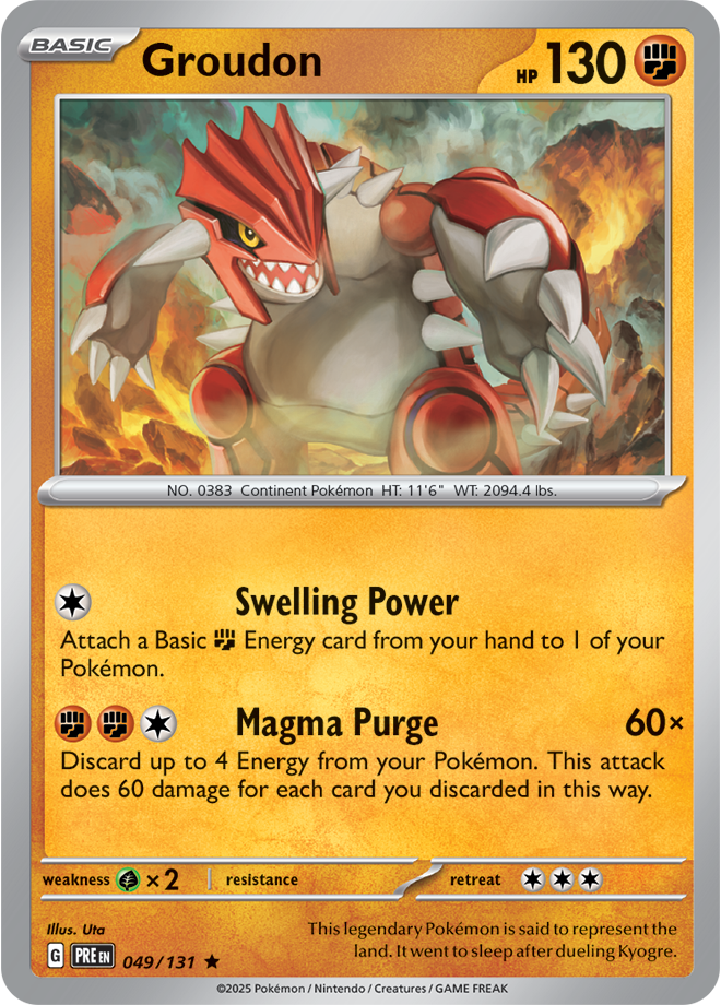 Reverse Holo - GROUDON