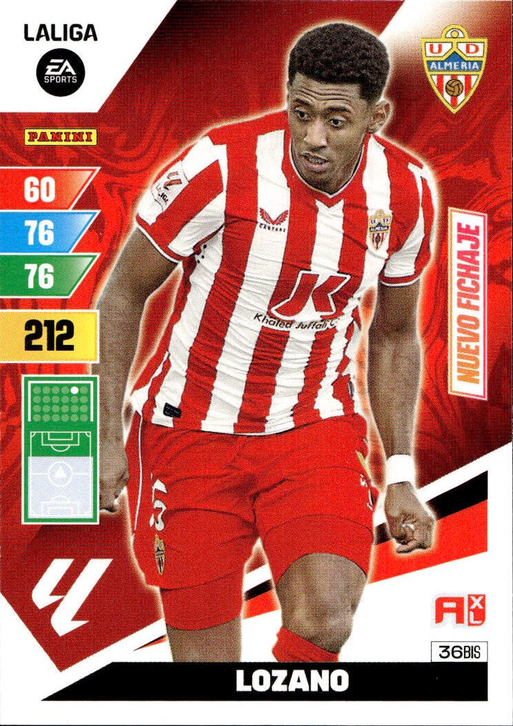 Nuevo Fichaje LOZANO 23-24 Adrenalyn La Liga
