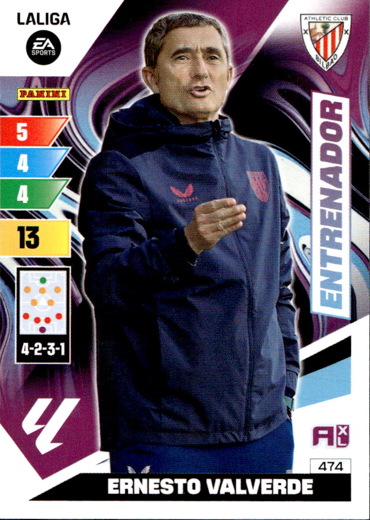 Entrenador ERNESTO VALVERDE 23-24 Adrenalyn La Liga