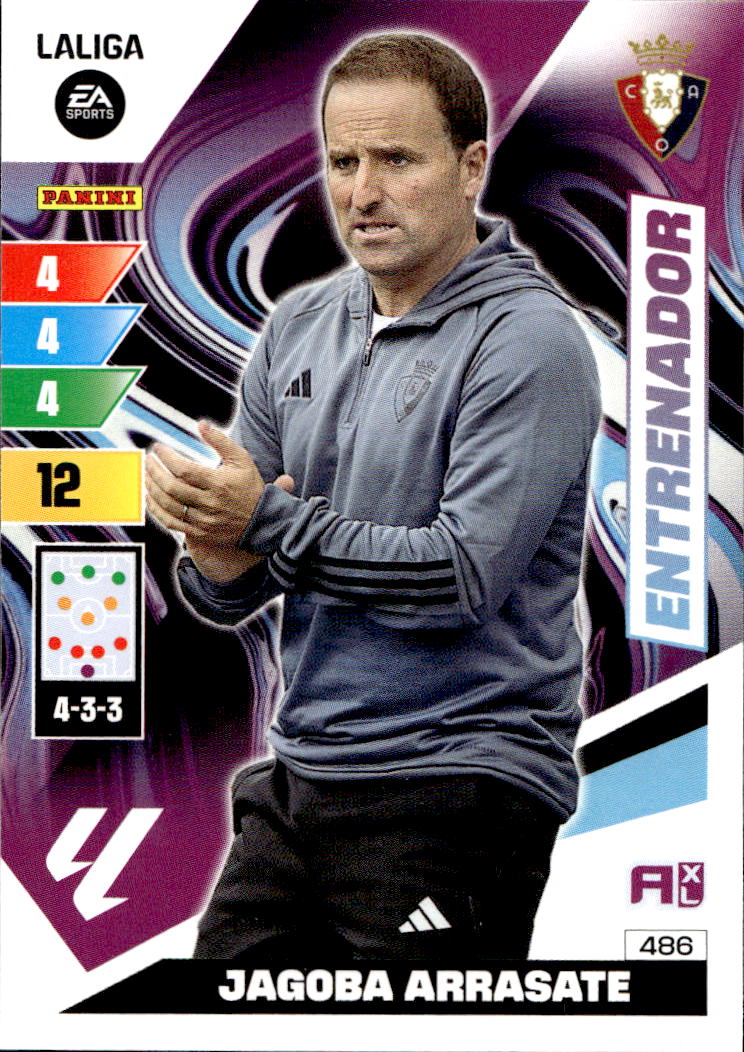 Entrenador JAGOBA ARRASATE 23-24 Adrenalyn La Liga