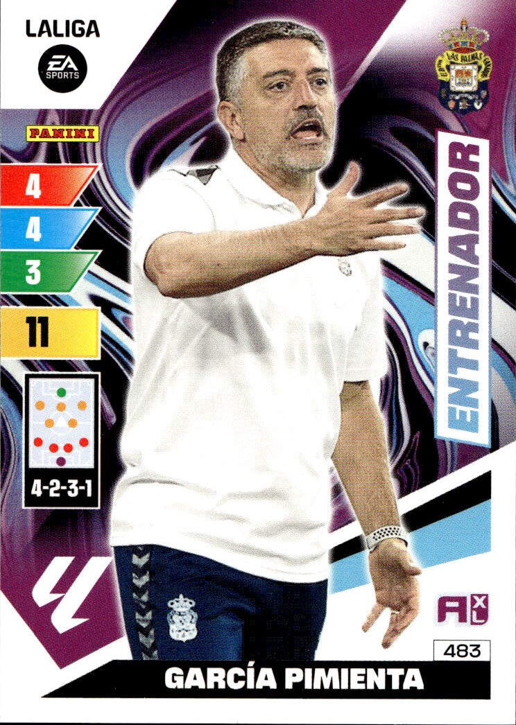 Entrenador GARCIA PIMIENTA 23-24 Adrenalyn La Liga