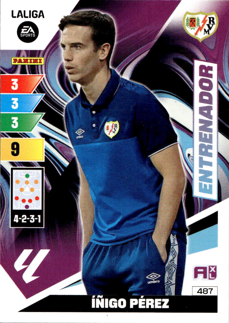 Entrenador INIGO PEREZ 23-24 Adrenalyn La Liga