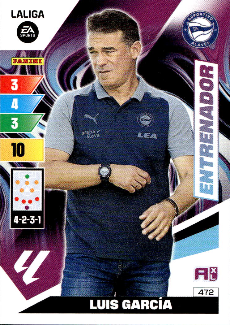 Entrenador LUIS GARCIA 23-24 Adrenalyn La Liga