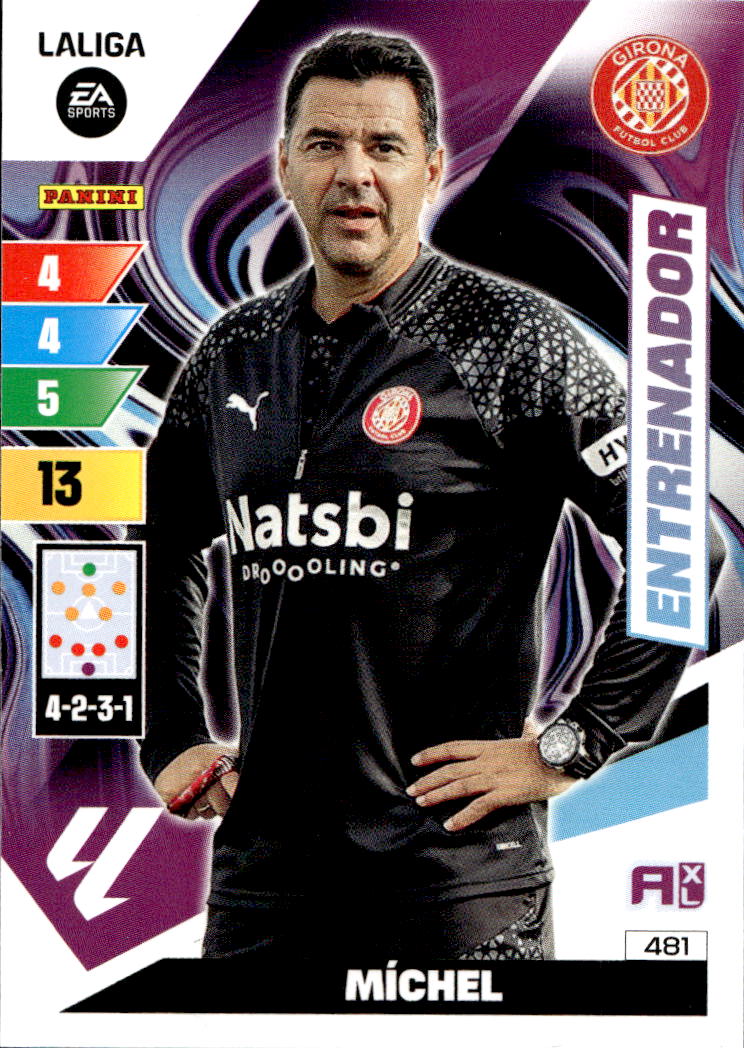 Entrenador MICHEL 23-24 Adrenalyn La Liga