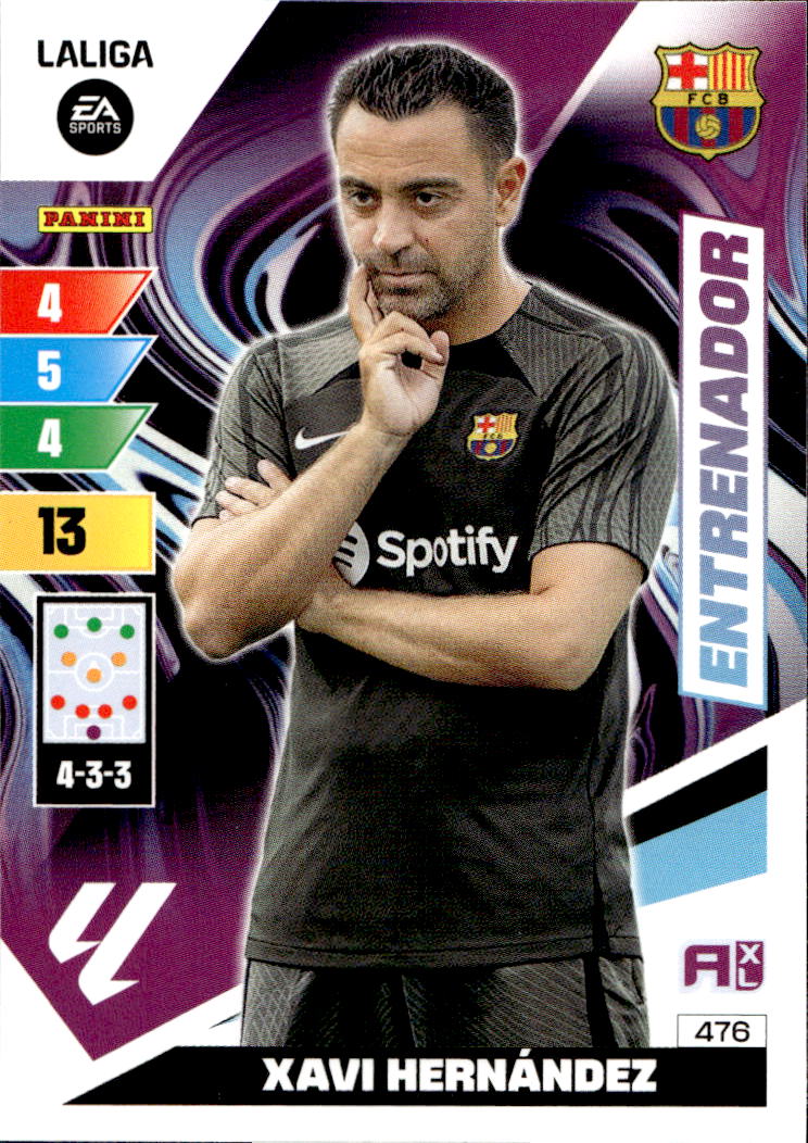 Entrenador XAVI HERNANDEZ 23-24 Adrenalyn La Liga