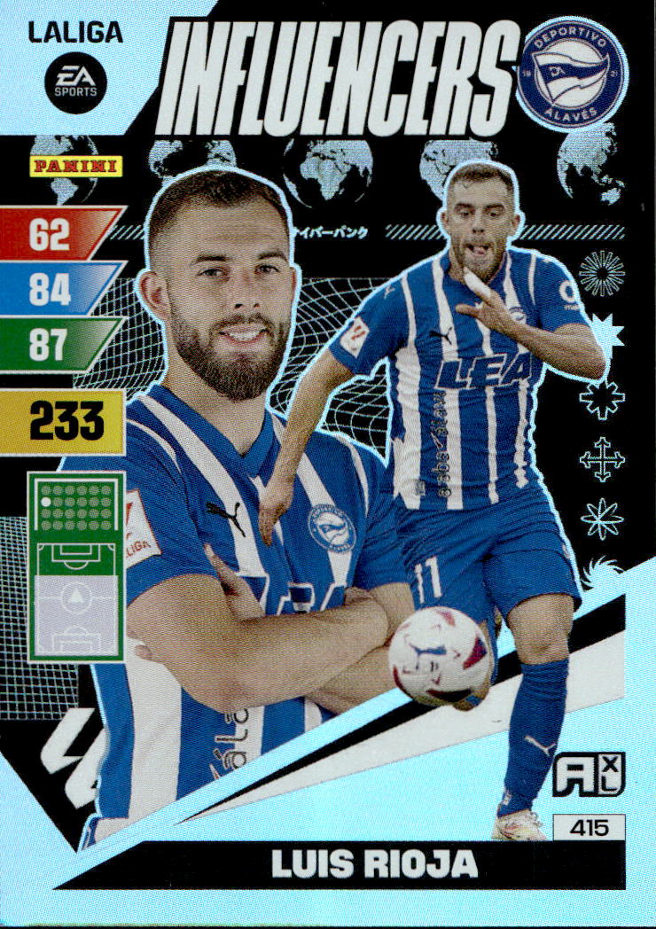 Influencers LUIS RIOJA 23-24 Adrenalyn La Liga