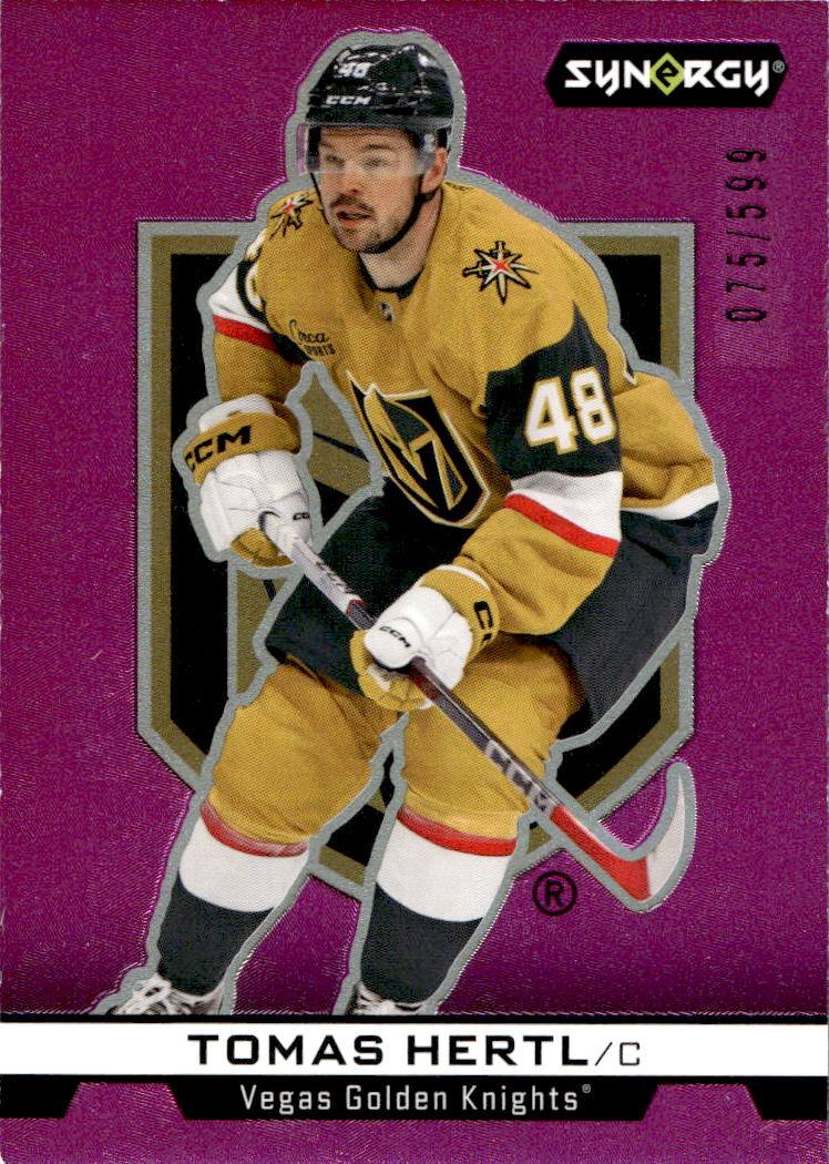 Magenta NHL Impressions Superstars TOMÁŠ HERTL 24-25 UD Synergy /599