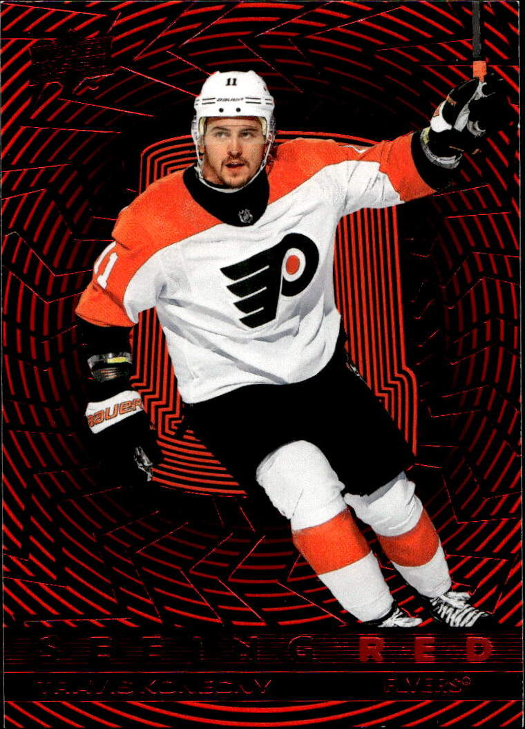Seeing Red TRAVIS KONECNY 23-24 UD Extended Series