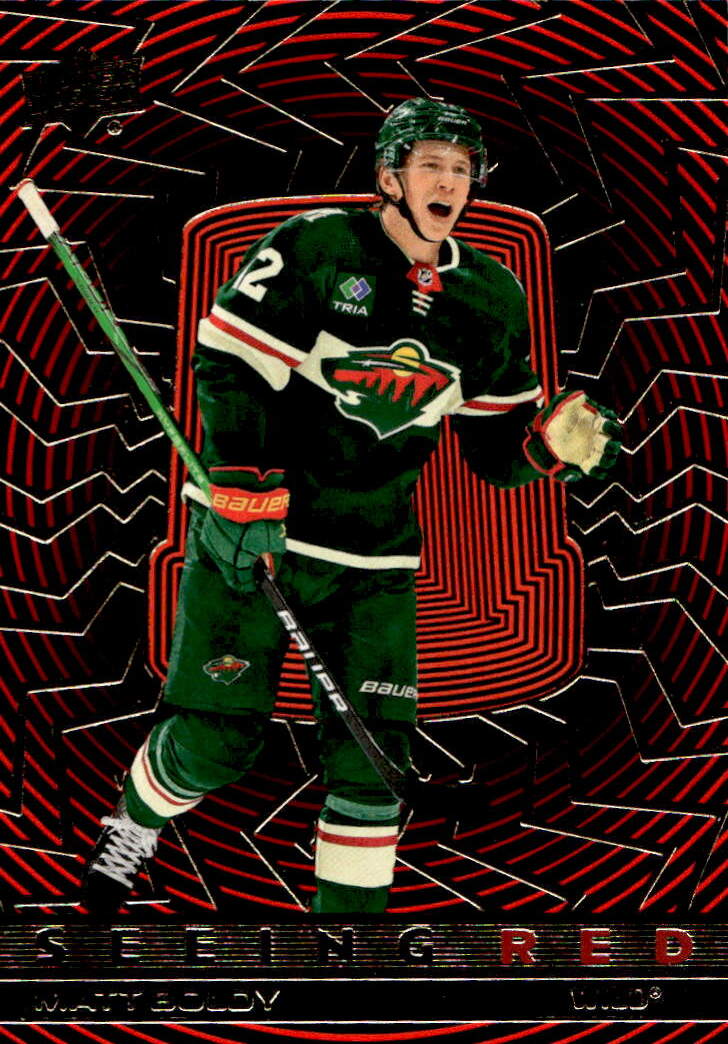Gold Seeing Red MATT BOLDY 23-24 UD Extended Series