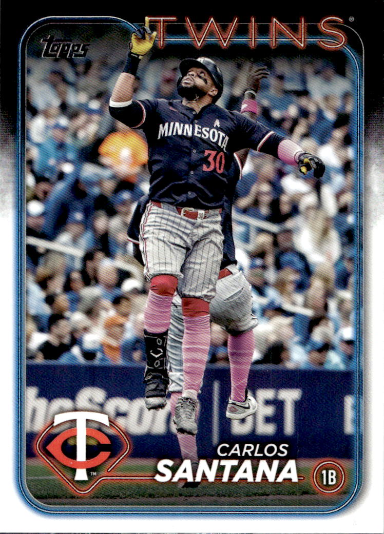 CARLOS SANTANA 2024 Topps Update Series Baseball