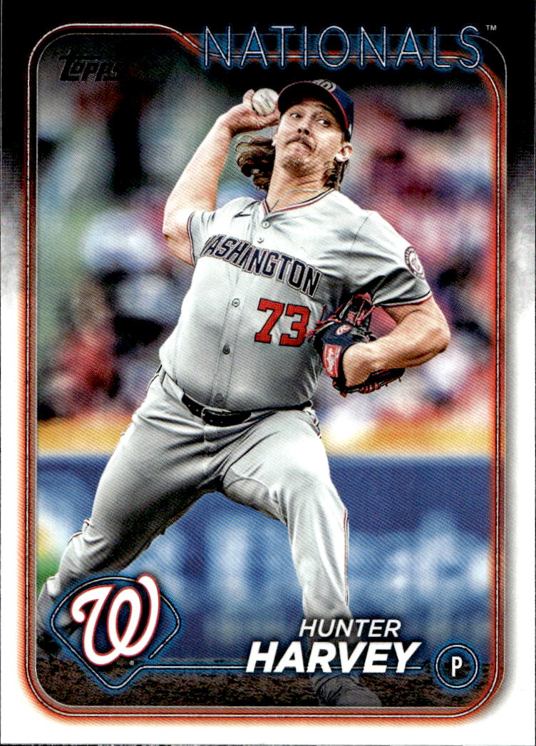 HUNTER HARVEY 2024 Topps Update Series Baseball