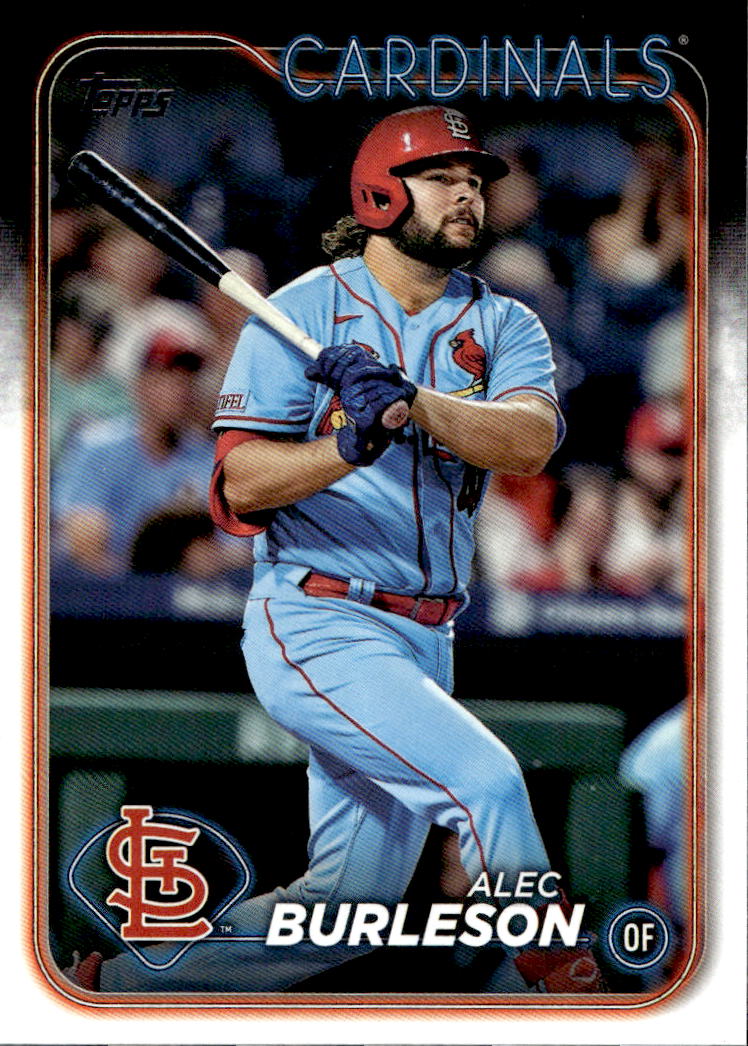 ALEC BURLESON 2024 Topps Update Series Baseball