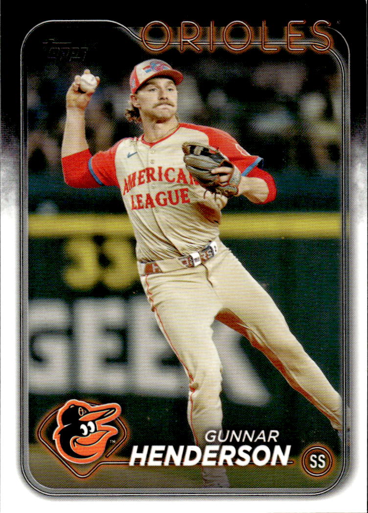 All-Star Game GUNNAR HENDERSON 2024 Topps Update Series Baseball