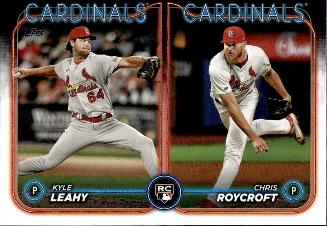 Rookie Combos KYLE LEAHY/CHRIS ROYCROFT 2024 Topps Update Series Baseball