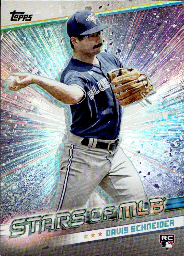 Rookie Stars of MLB DAVIS SCHNEIDER 2024 Topps Update Series Baseball