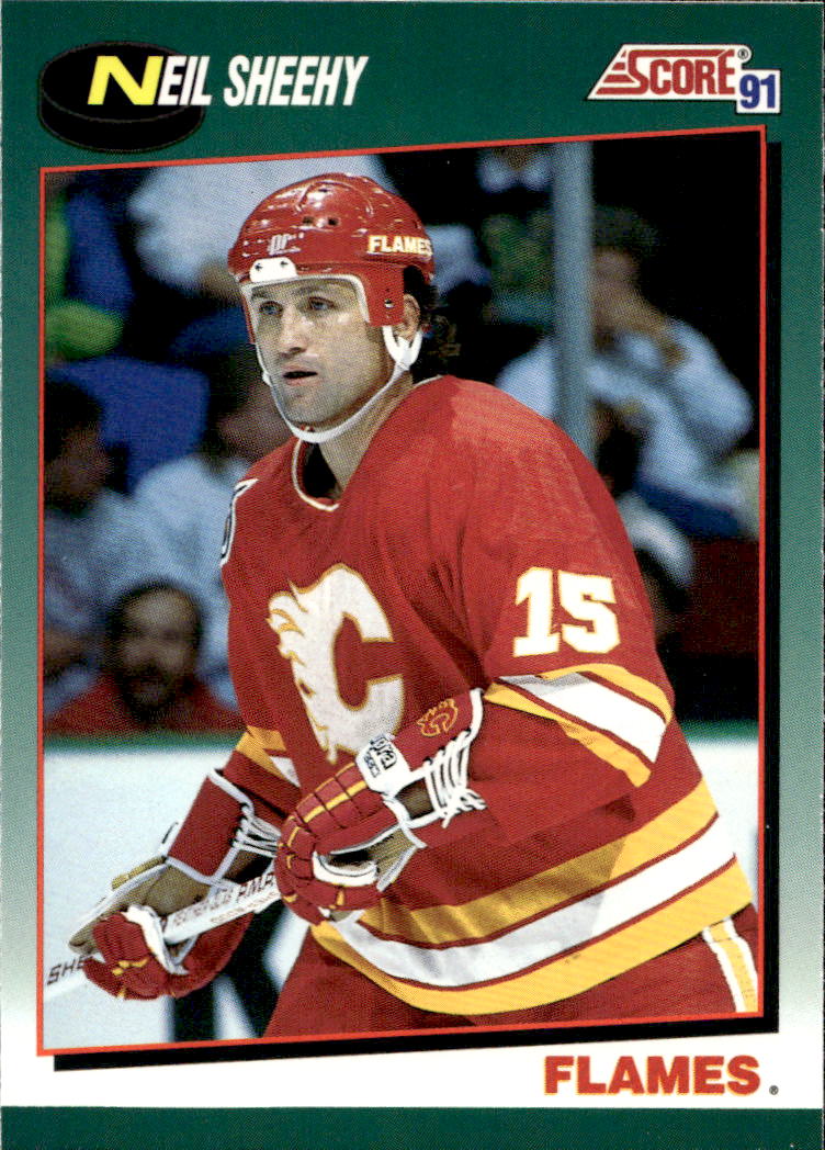 NEIL SHEEHY 91-92 Score Rookie and Traded