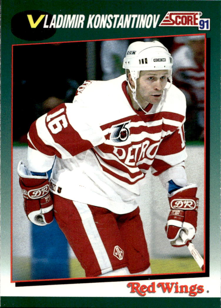 Rookie VLADIMIR KONSTANTINOV 91-92 Score Rookie and Traded