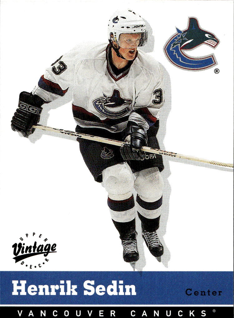 HENRIK SEDIN 00-01 UD Vintage