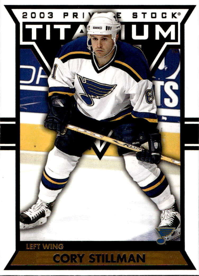 CORY STILLMAN 02-03 Pacific Private Stock Titanium