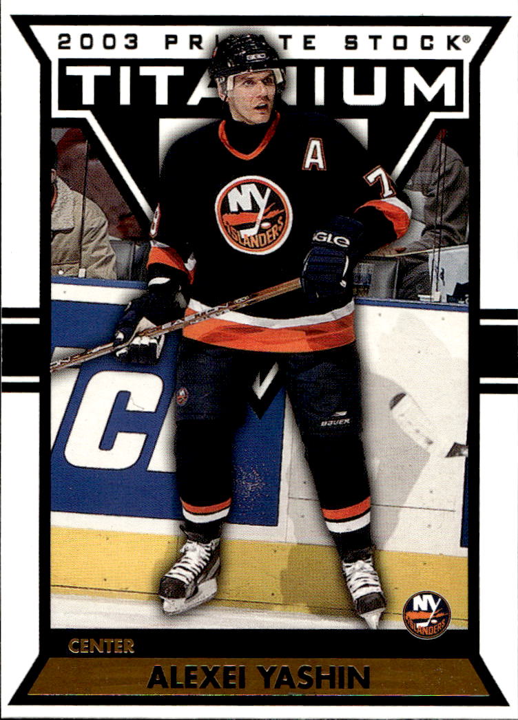ALEXEI YASHIN 02-03 Pacific Private Stock Titanium