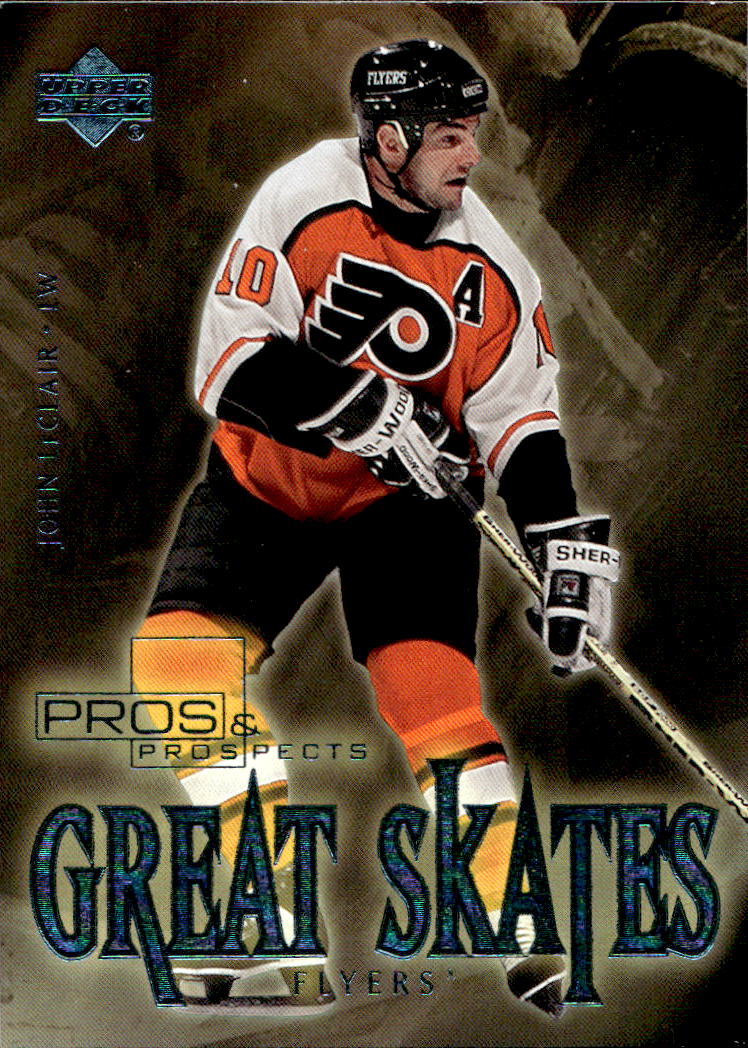 Great Skates JOHN LECLAIR 00-01 UD Pros & Prospects