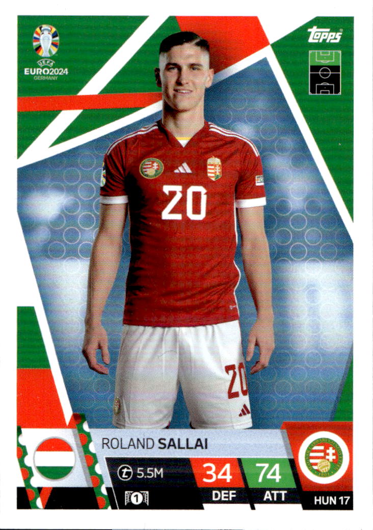ROLAND SALLAI 2024 EURO Match Attax