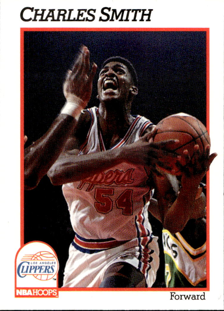 CHARLES SMITH 91-92 NBA Hoops Basketball